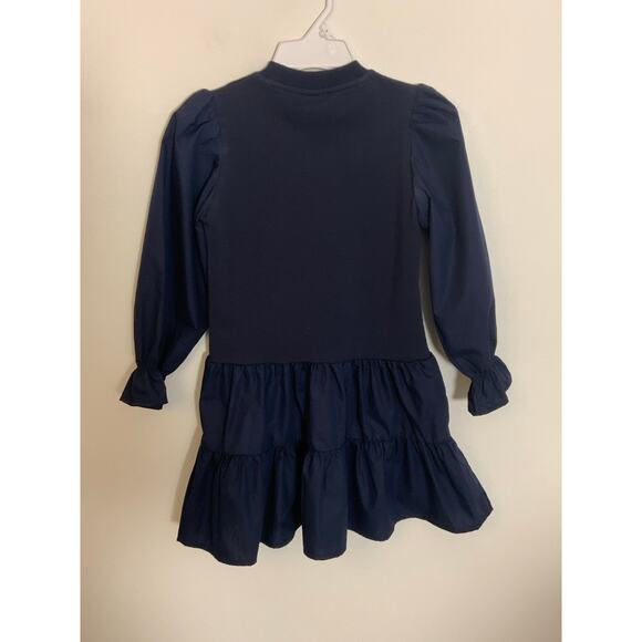 Pleat Cece Dress NWT Navy size 7 - Picture 4 of 4